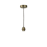 David Hunt Lighting Apollo Single Pendant Antique Brass